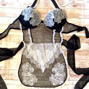 Victoria’s Secret French maid lingerie piece